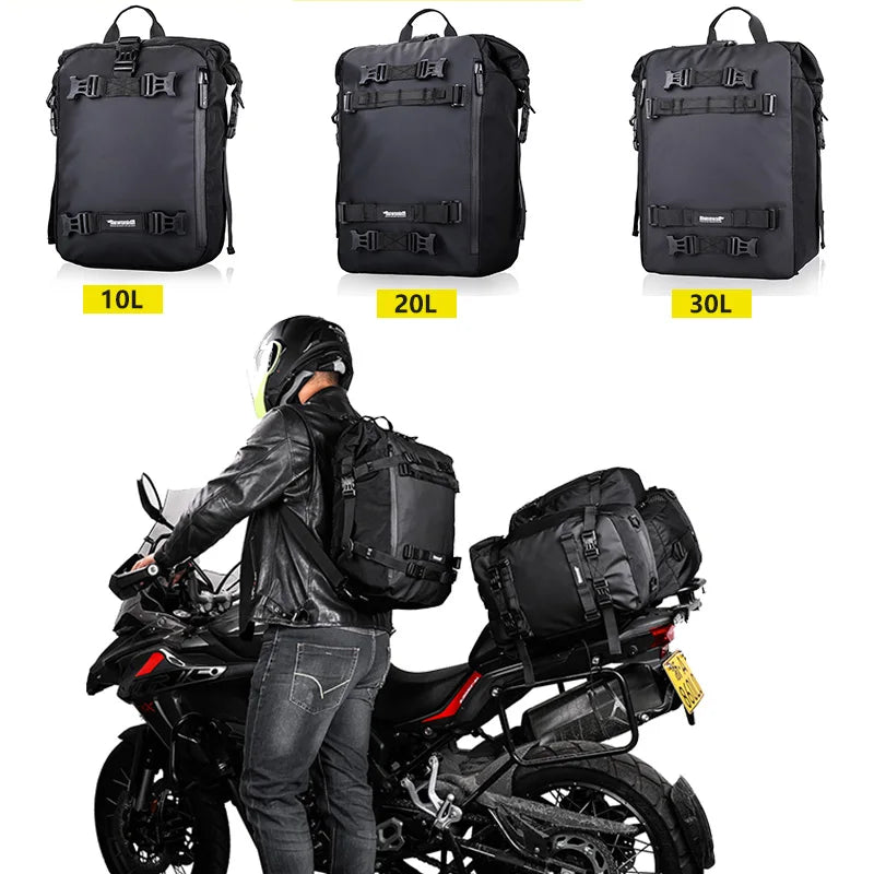 Sac moto étanche 30l