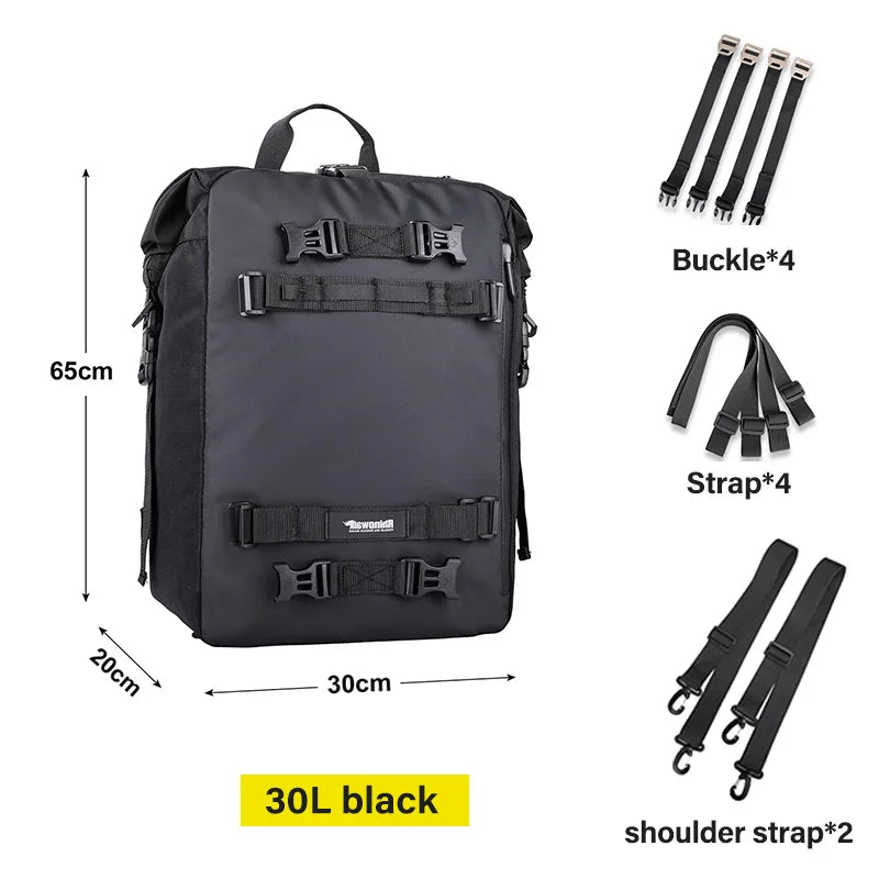 Sac moto étanche 30l