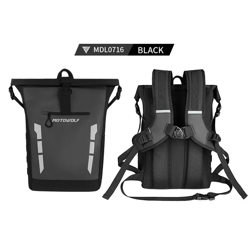 Sac à dos moto 30l étanche