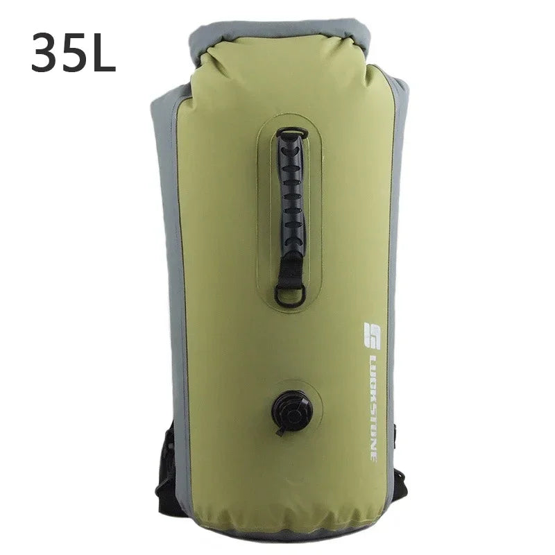 Sac rafting et snorkling