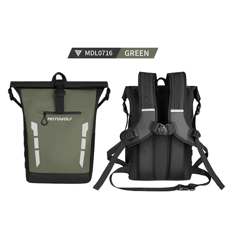 Sac à dos moto 30l étanche