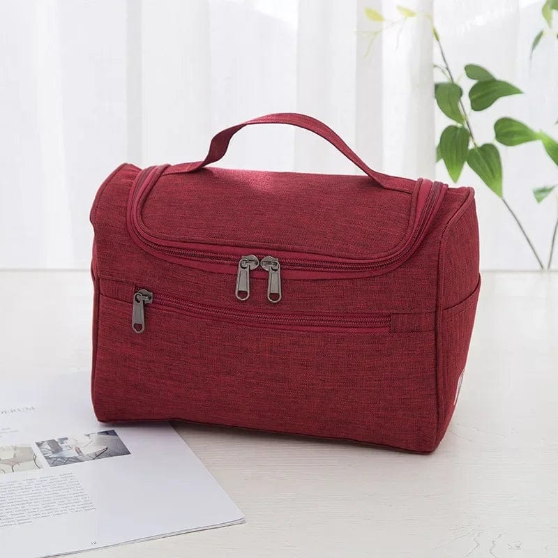 sac-voyages ROUGE Trousse de toilette pratique voyage