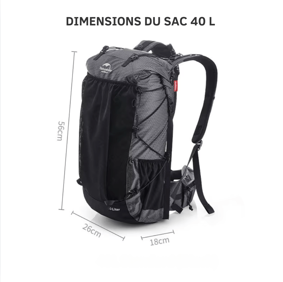 sac-voyages Sac à dos randonnée 60L