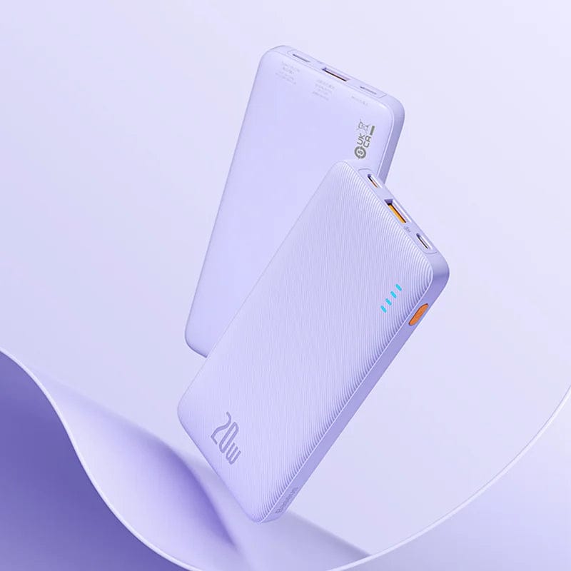 sac-voyages VIOLET / 10000mAh Batterie externe charge rapide