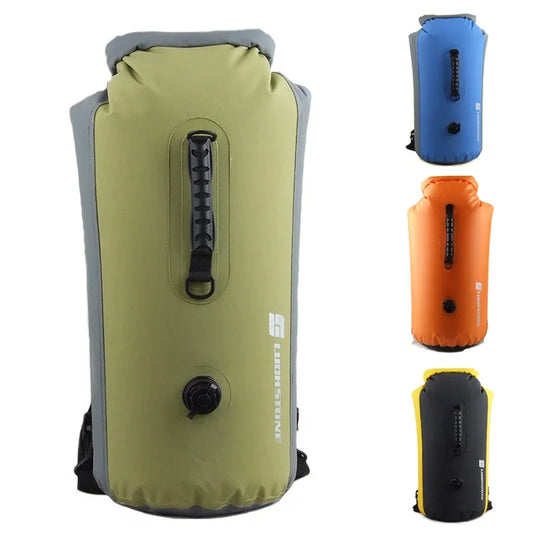 Sac rafting et snorkling