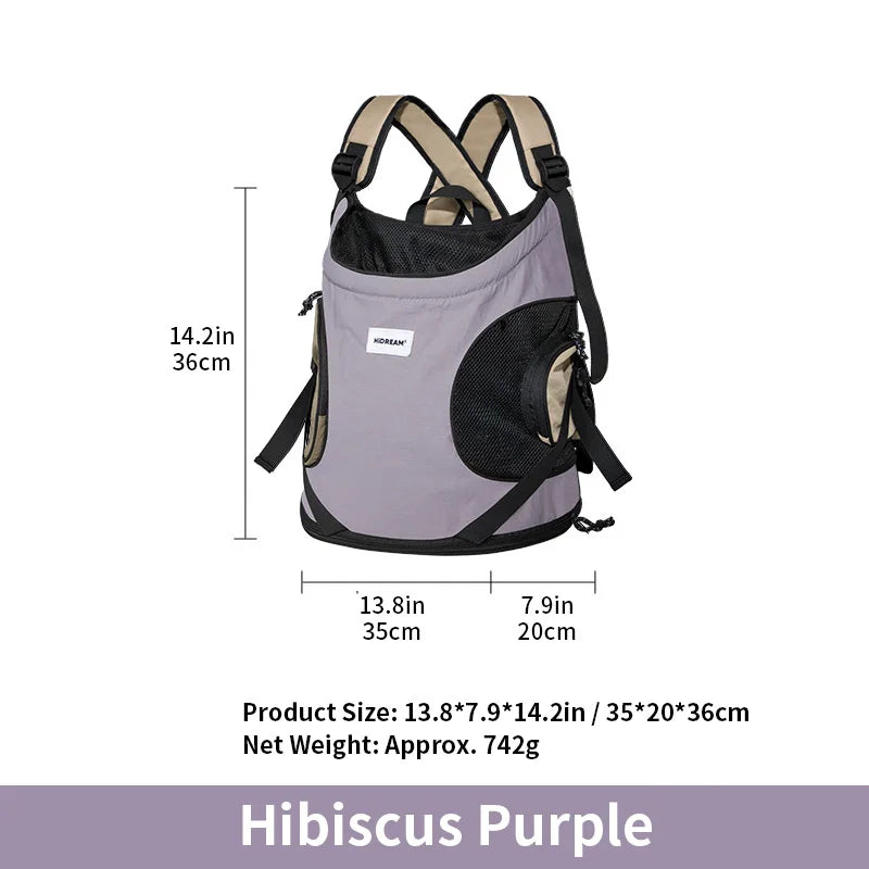 Sac ventral porte chat