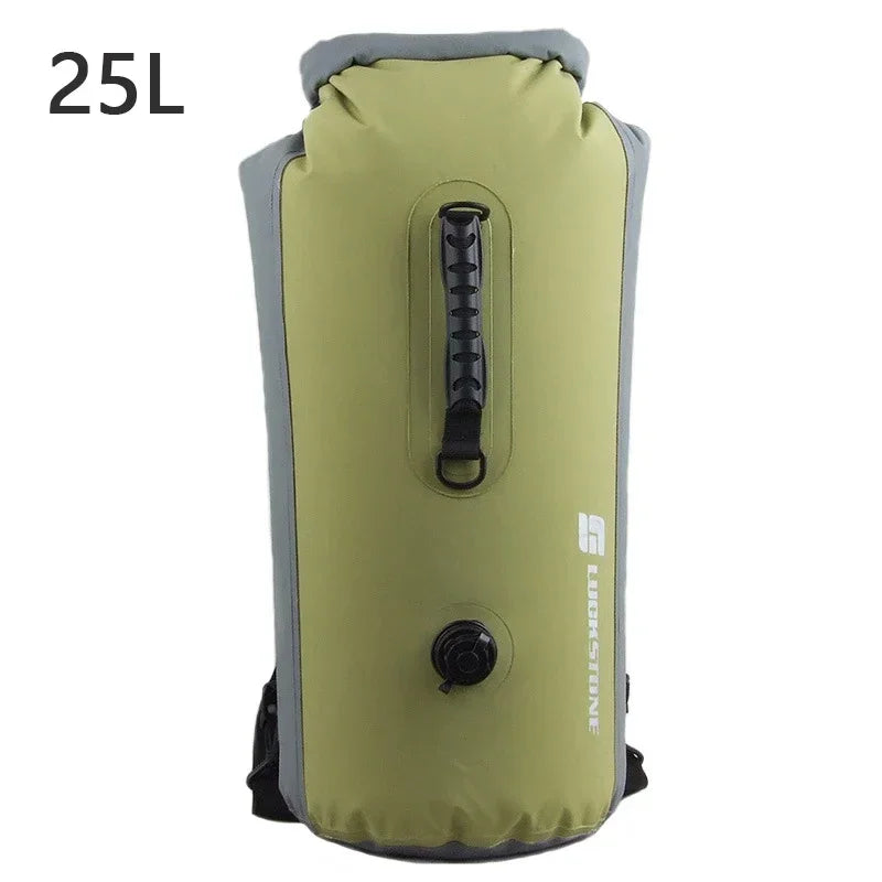 Sac rafting et snorkling