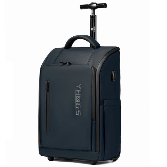 Sac de voyage a dos et roulette