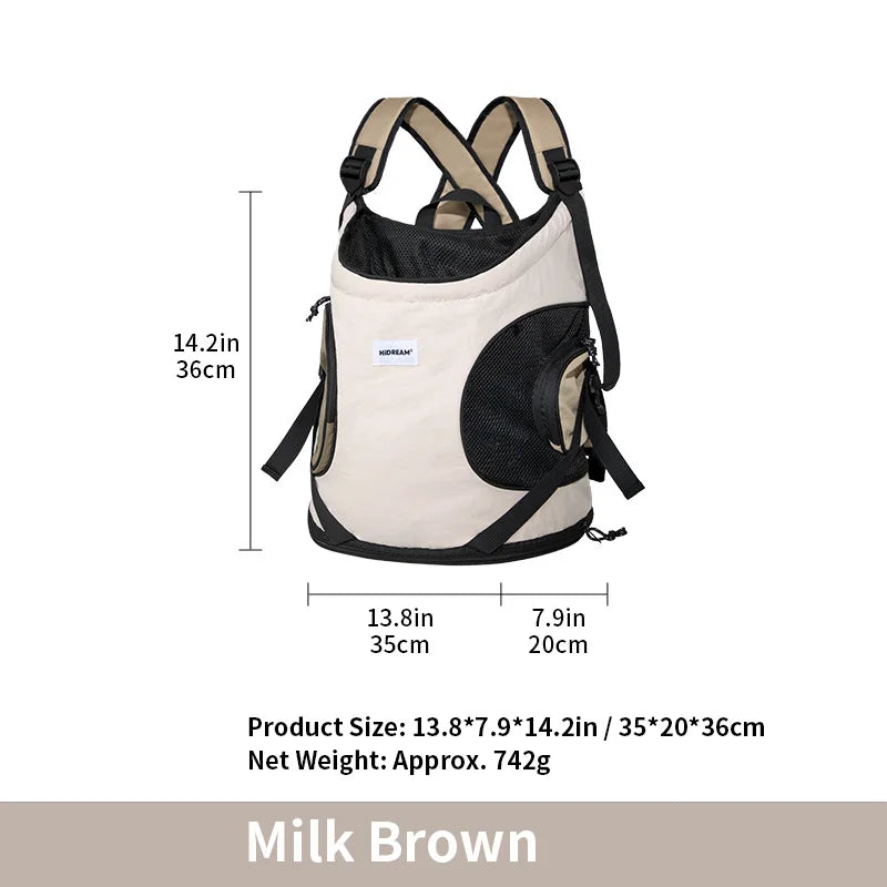 Sac ventral porte chat