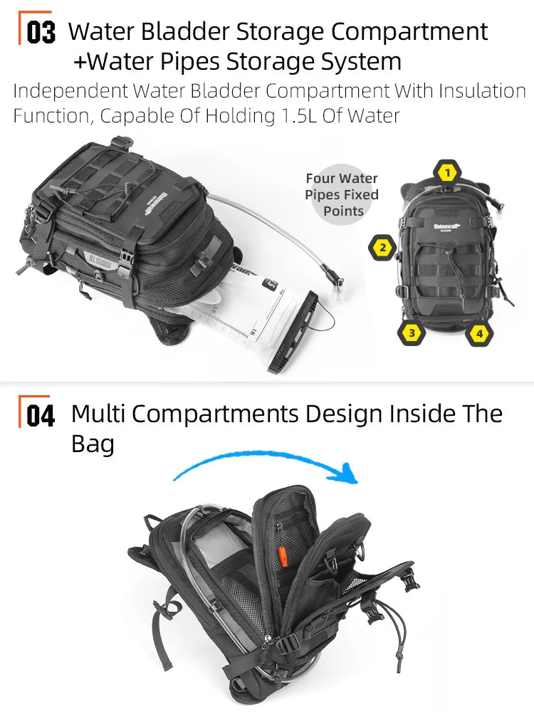 Mini sac a dos moto