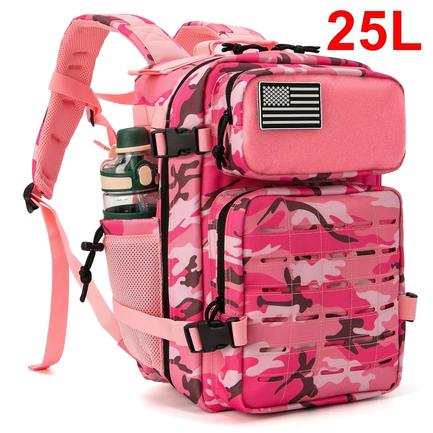 sac-voyages 25L ROSE CAMOUFLAGE Sac à dos tactique 25L