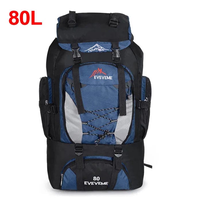 sac-voyages 80L BLEU MARINE Sac à dos 90l