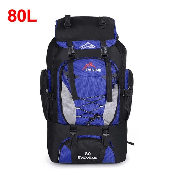 sac-voyages 80L BLEU Sac à dos 90l