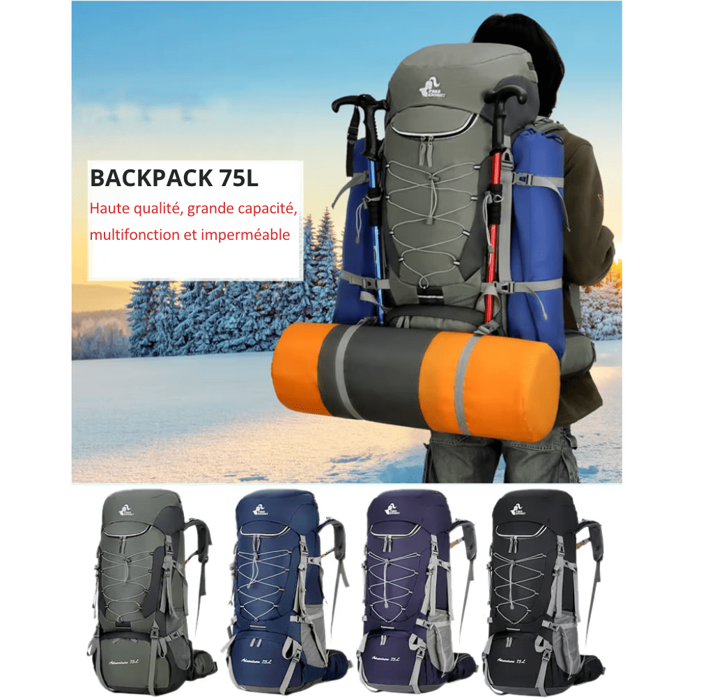 sac-voyages Backpack 75 L