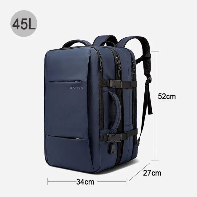 sac-voyages BLEU 45L Sac à dos pour ordinateur portable