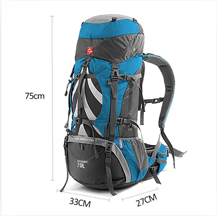 sac-voyages BLEU - 70L Sac à dos 70l