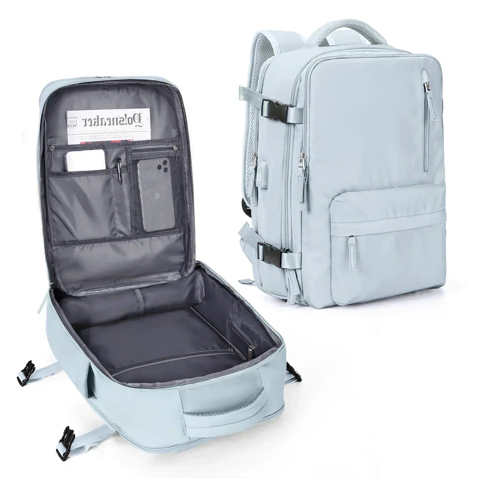 sac-voyages BLEU CIEL Sac de voyage cabine 40x30x20