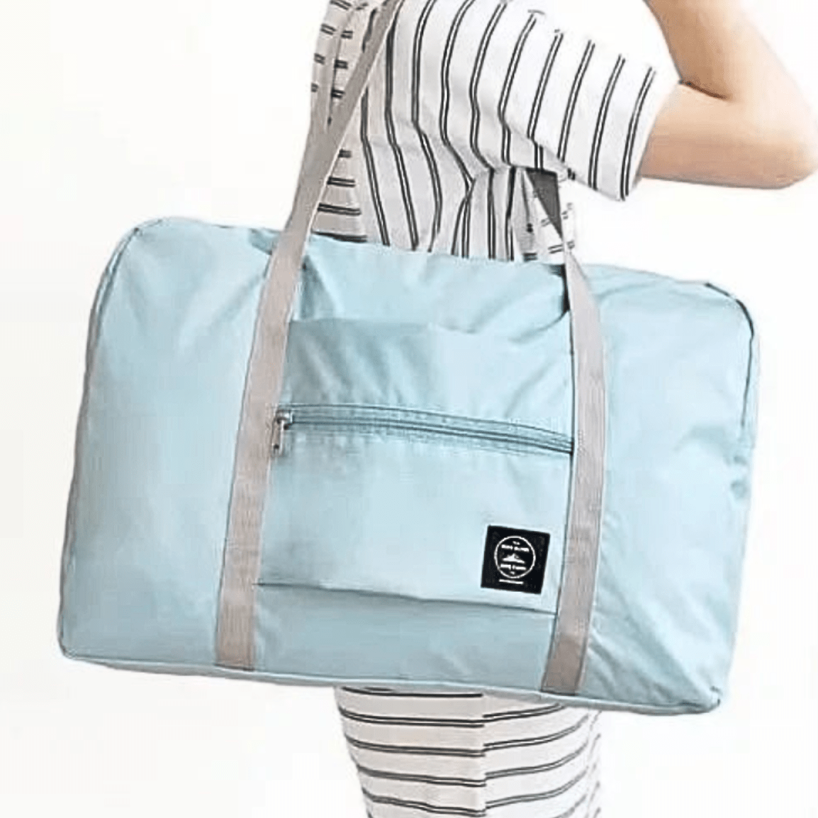 sac-voyages BLEU CIEL Sac de voyage pliable adaptable sur valise trolley