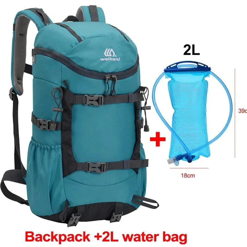 Sac-voyages BLEU LAC 2L Sac à dos randonnée avec poche à eau