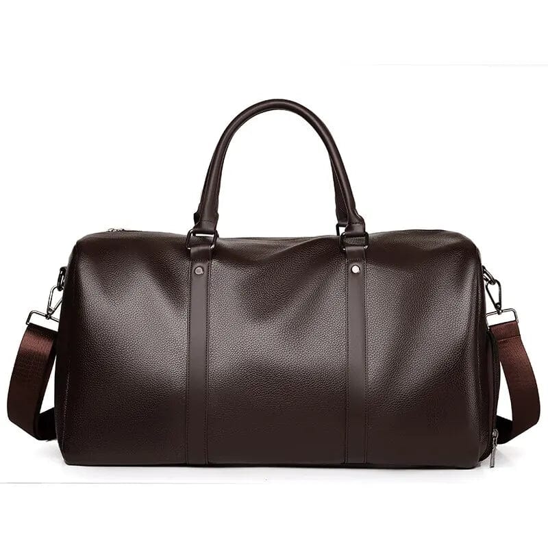 sac-voyages BRUN Sac de voyage homme cuir noir