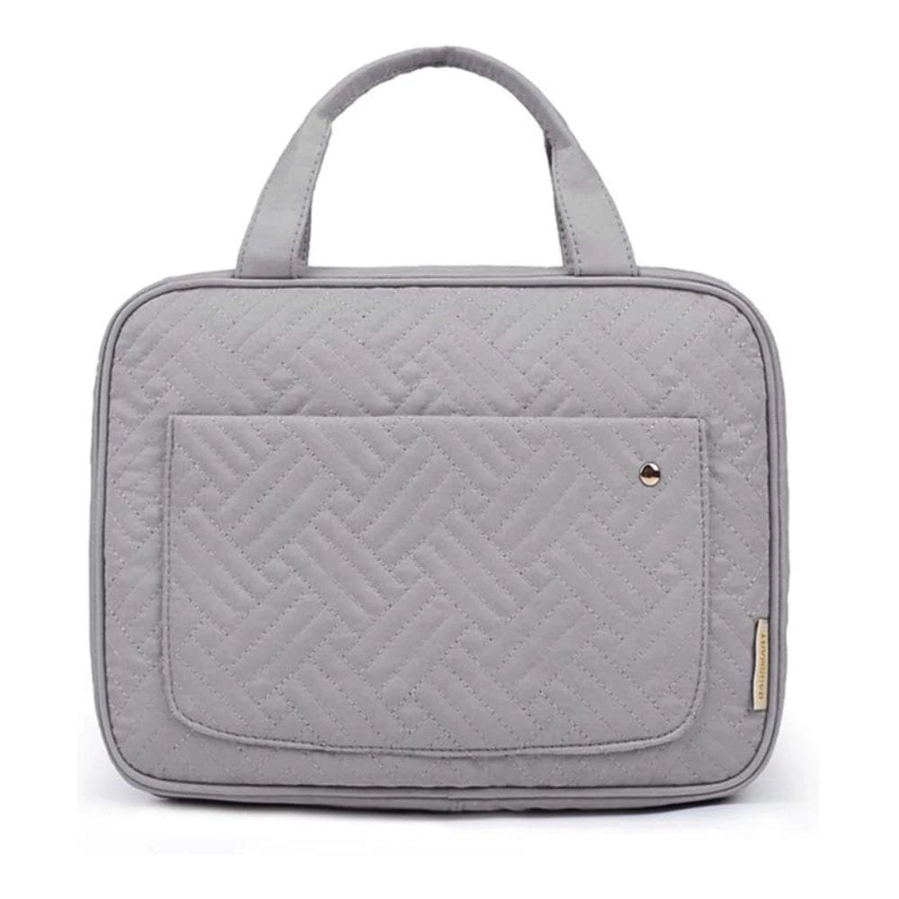 sac-voyages GRIS / 32 CM x 10 CM x 23 CM Trousse de toilette de voyage femme à suspendre