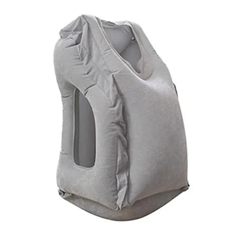 sac-voyages GRIS Coussin gonflable pour avion