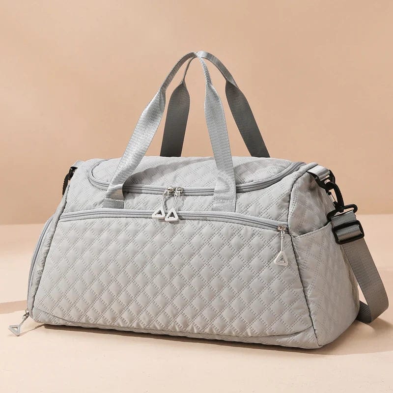 sac-voyages GRIS Sac de voyage femme avec compartiment chaussures