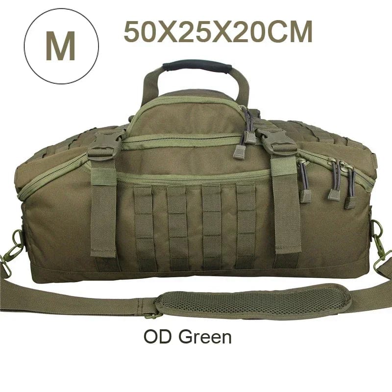 sac-voyages M VERT ARMÉE Sac bandoulière tactique