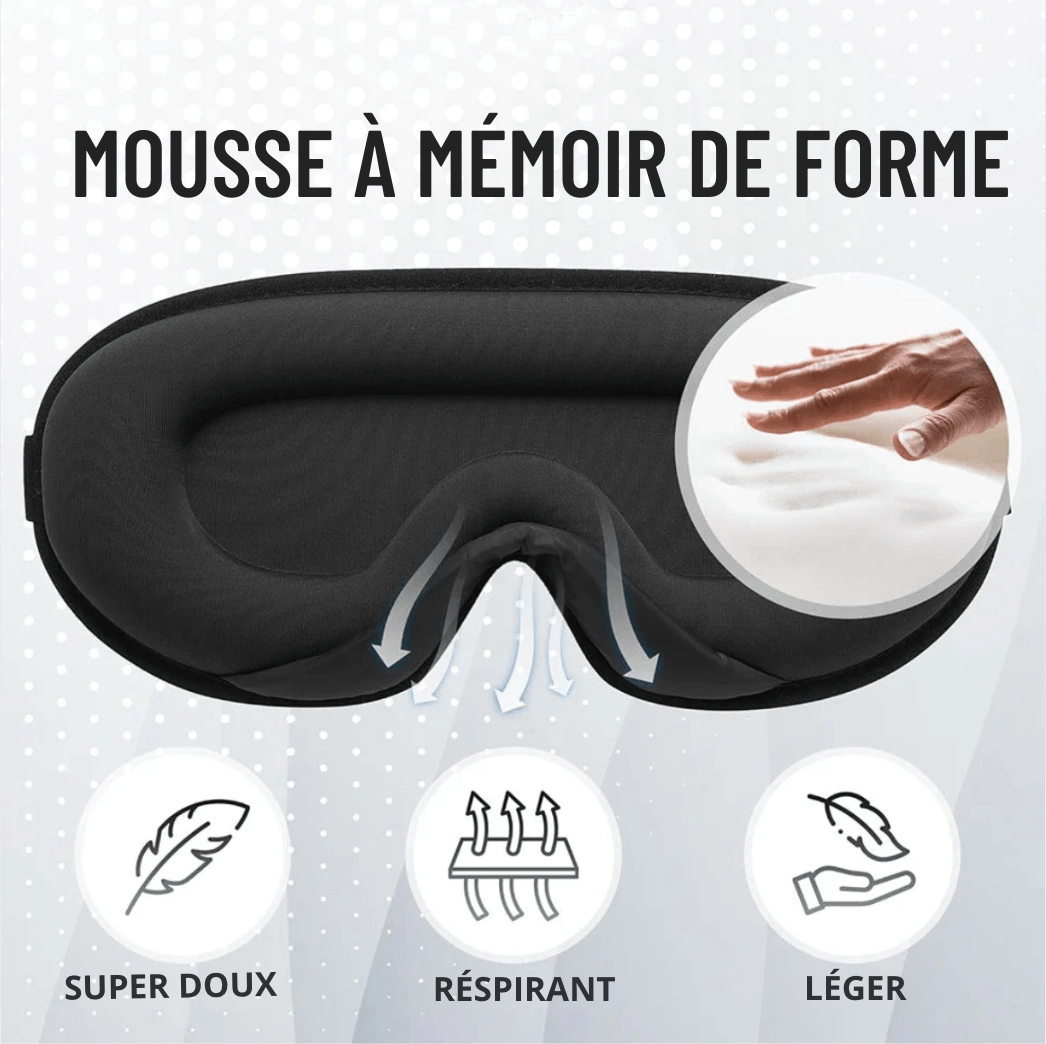 sac-voyages Masque de nuit mémoire de forme