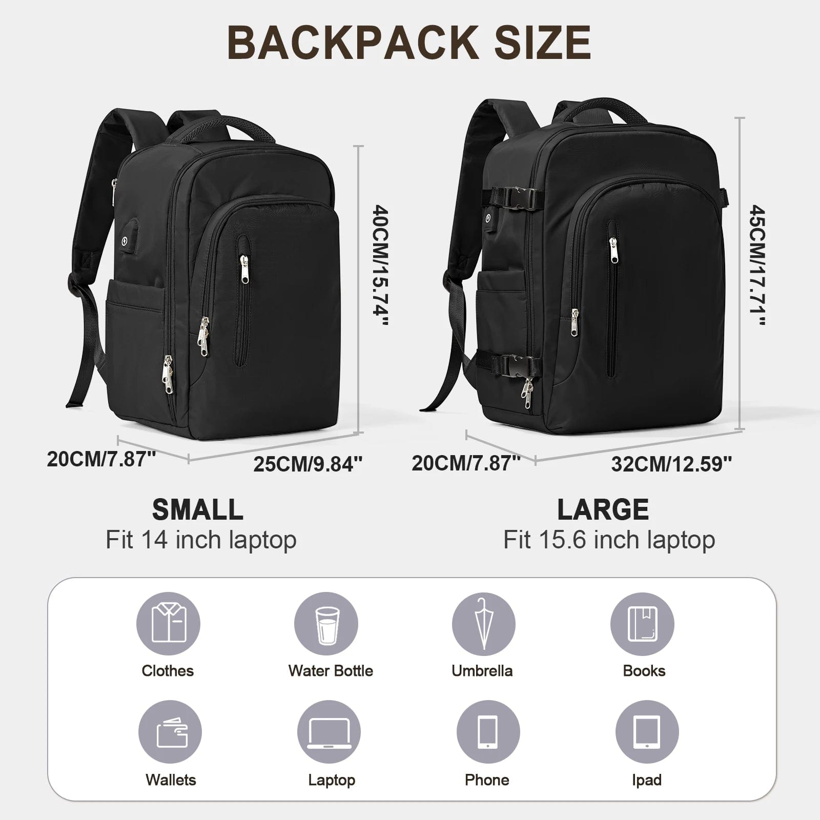 Sac à Dos Femme Voyage Avion Cabine Tendance | Accessoire Voyage Sac à Dos Femme Voyage Avion Cabine Tendance | Accessoire Voyage