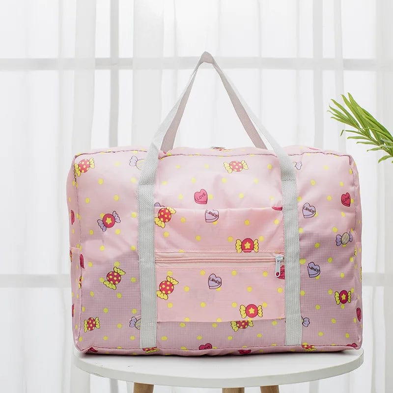 sac-voyages ROSE MOTIF BONBON Sac à main pour maman