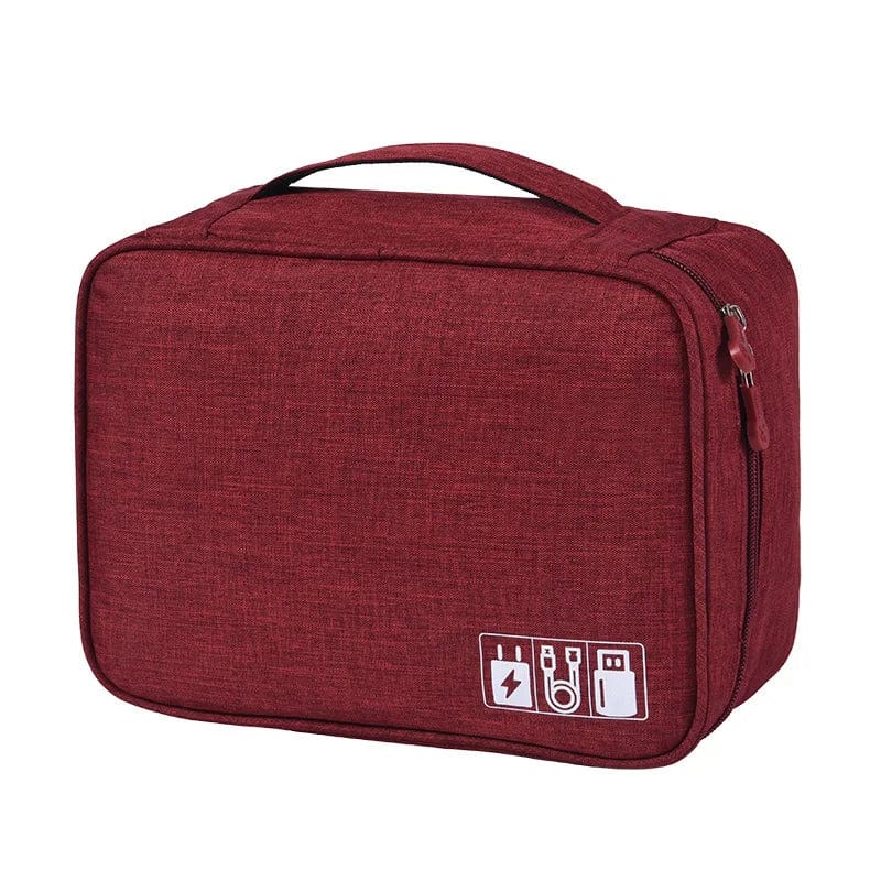 sac-voyages ROUGE Trousse de rangement voyage