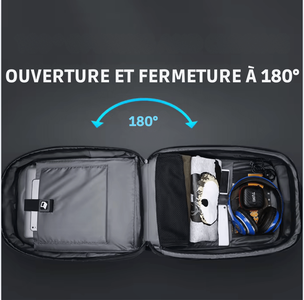 sac-voyages Sac à dos antivol homme