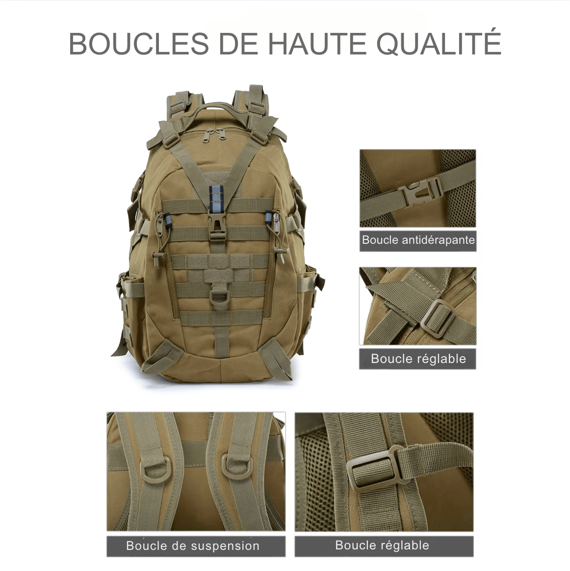 sac-voyages Sac à dos tactique 40 L