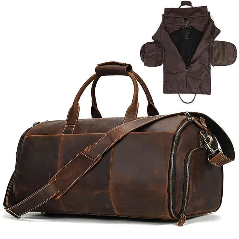 sac-voyages Sac bandoulière homme cuir vintage