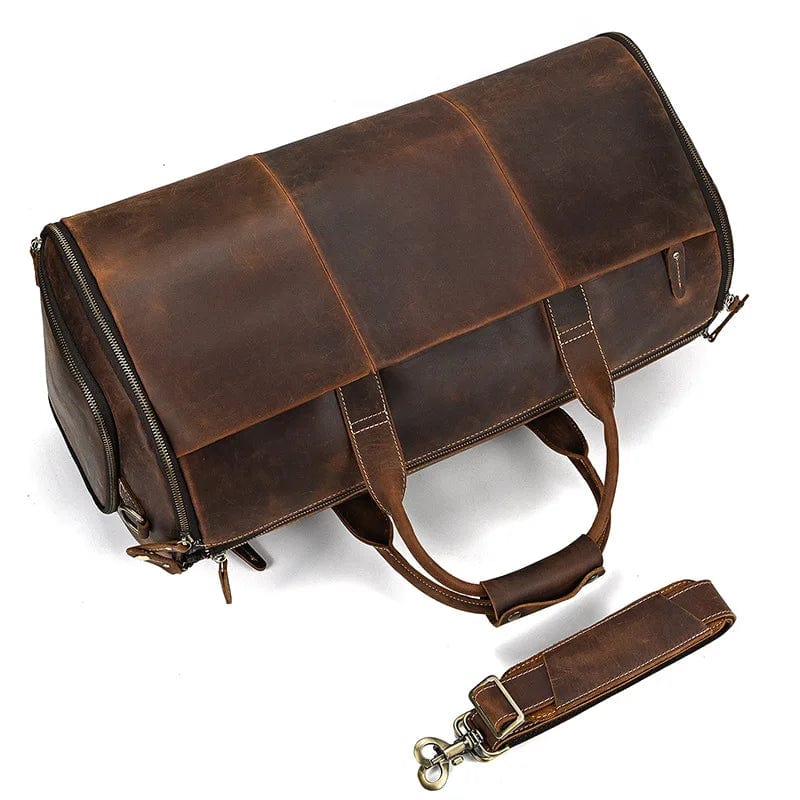 sac-voyages Sac bandoulière homme cuir vintage