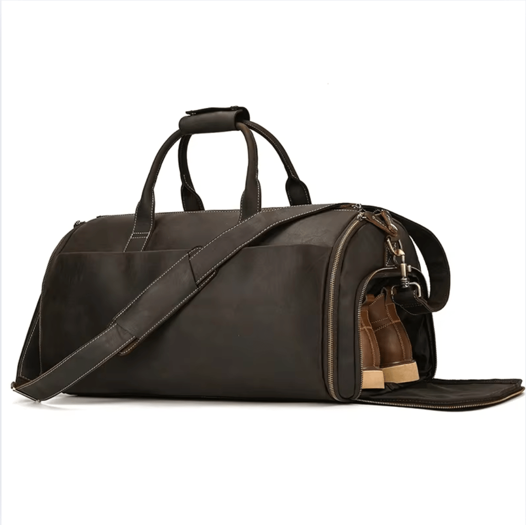 sac-voyages Sac bandoulière homme cuir vintage