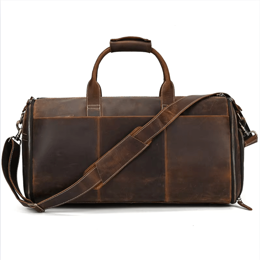 sac-voyages Sac bandoulière homme cuir vintage