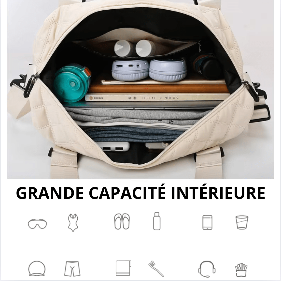 sac-voyages Sac bandouliere voyage femme