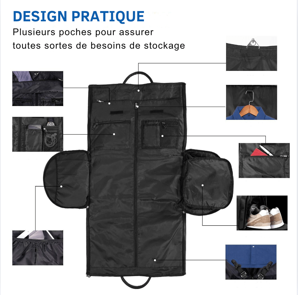 sac-voyages Sac business cuir homme