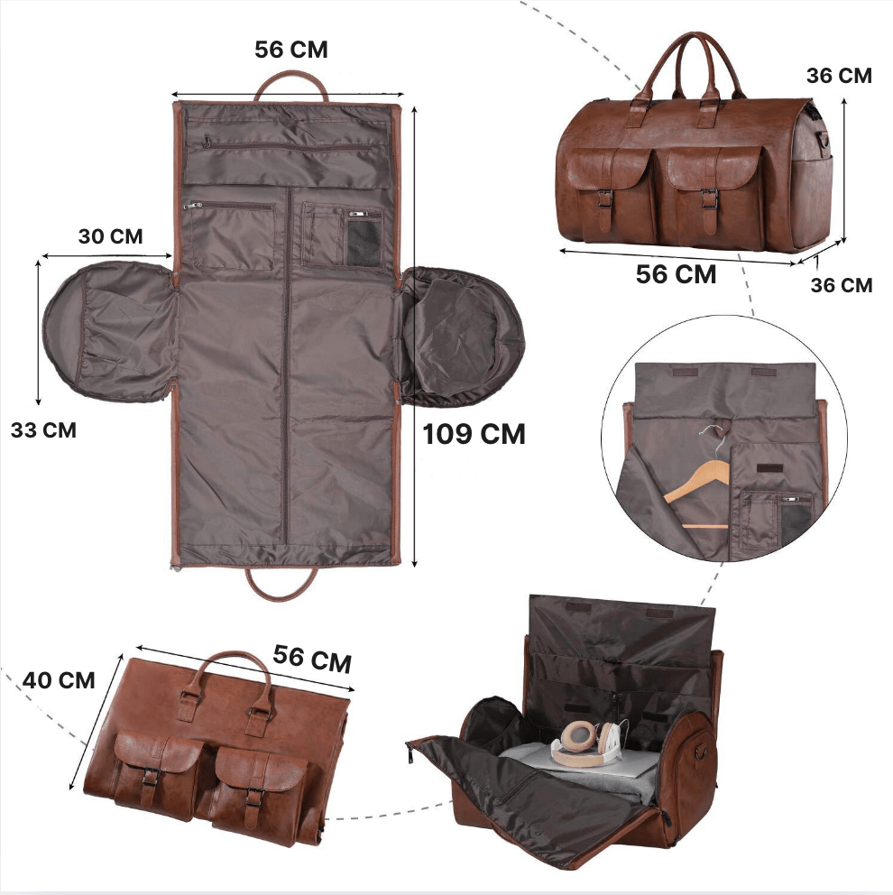 sac-voyages Sac business cuir homme