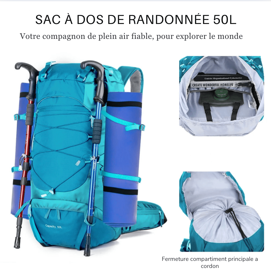 sac-voyages Sac de randonnée 50l