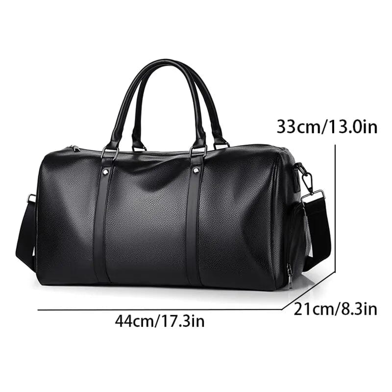 sac-voyages Sac de voyage homme cuir noir