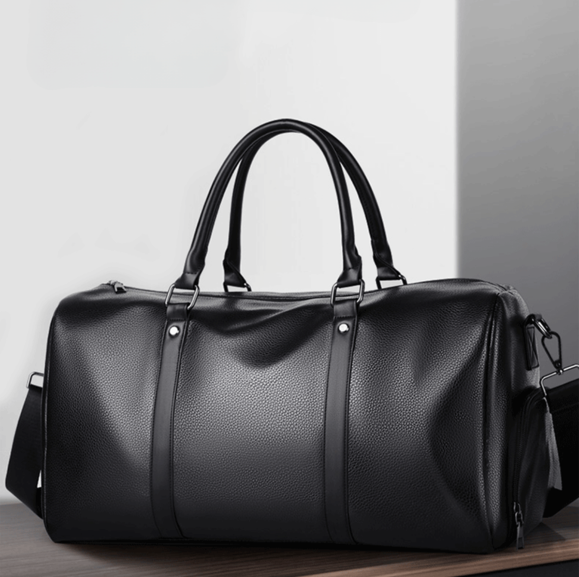 sac-voyages Sac de voyage homme cuir noir