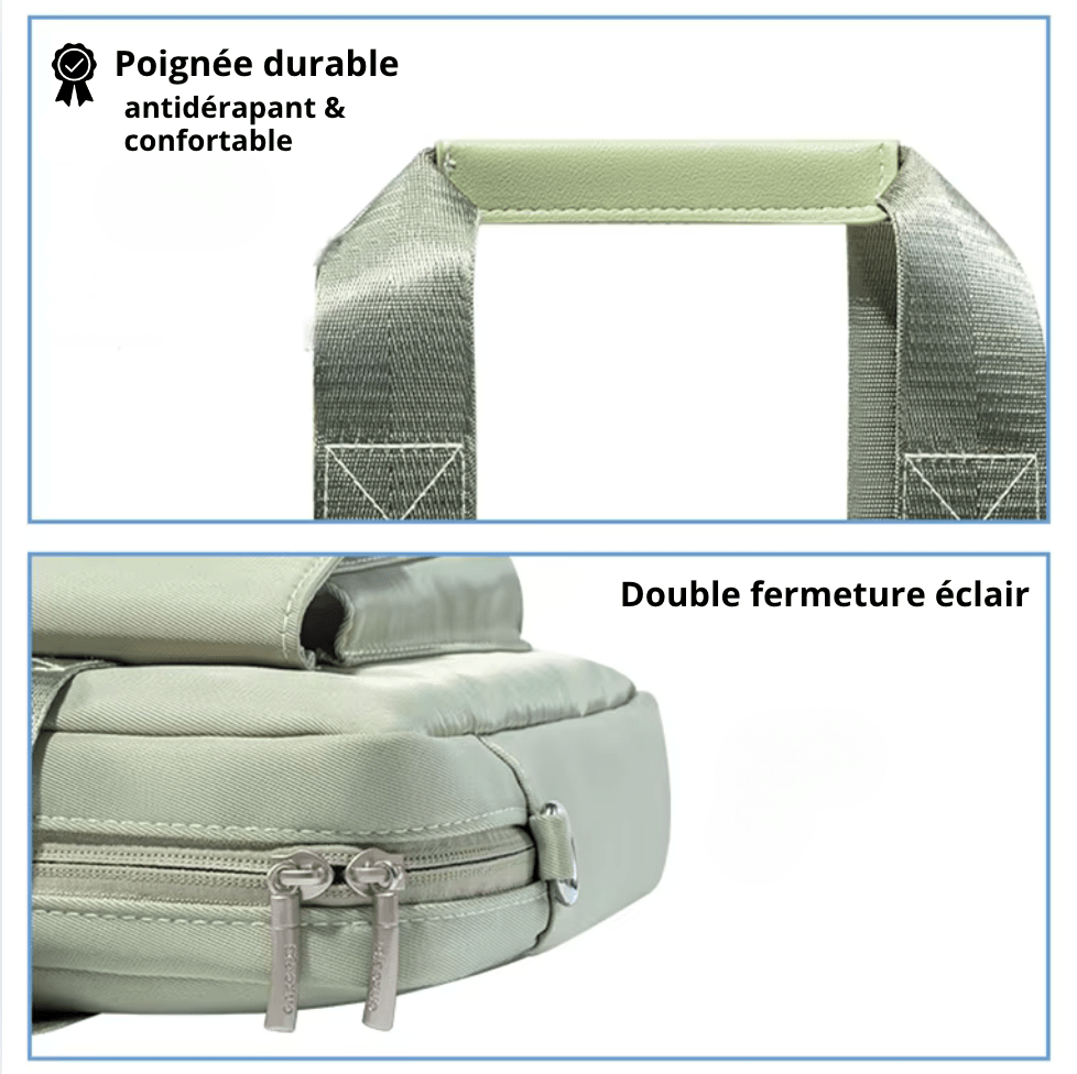 sac-voyages Sac ordinateur bandoulière femme