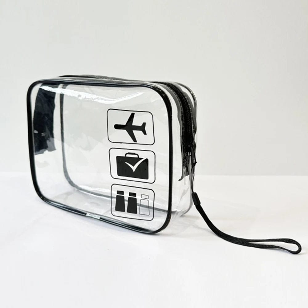 sac-voyages Trousse de toilette transparente pour avion