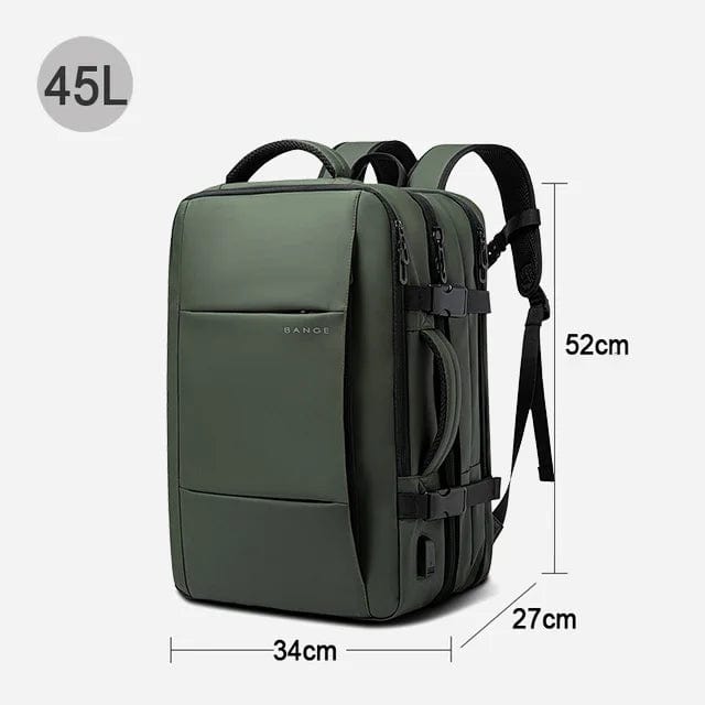 sac-voyages VERT 45L Sac à dos pour ordinateur portable