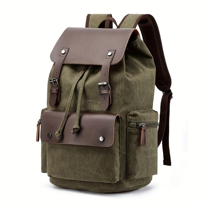 Sac-voyages VERT ARMÉE Sac à dos baroudeur homme