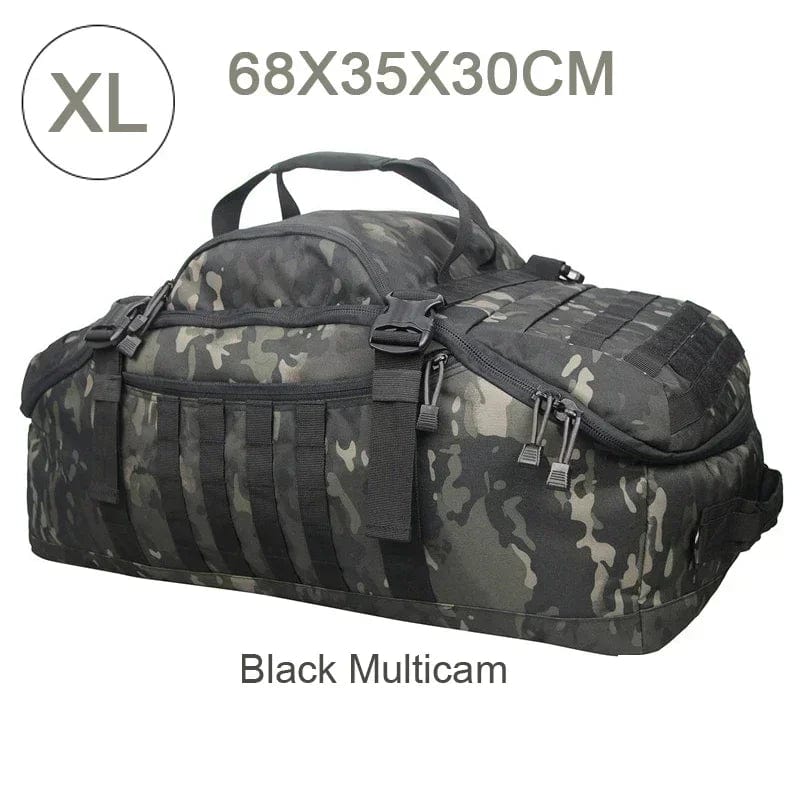 sac-voyages XL CAMOUFLAGE NOIR Sac bandoulière tactique